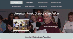 Desktop Screenshot of americanmusicliteracy.com